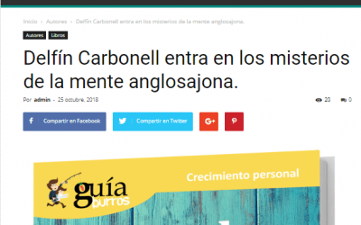 Casa de Letras, medio especializado en libros, habla sobre el último título de Delfín Carbonell